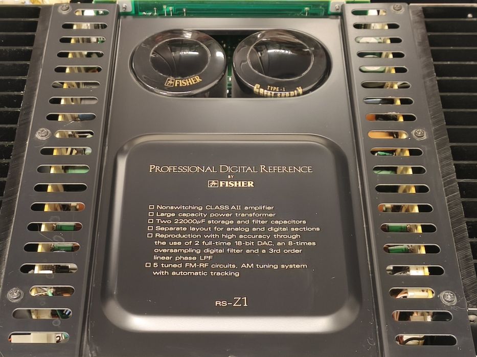 HiEnd Стерео ресивер Fisher RS-Z1  2ЦАПа PCM58 ! 2х150 Вт ! 21 кг !