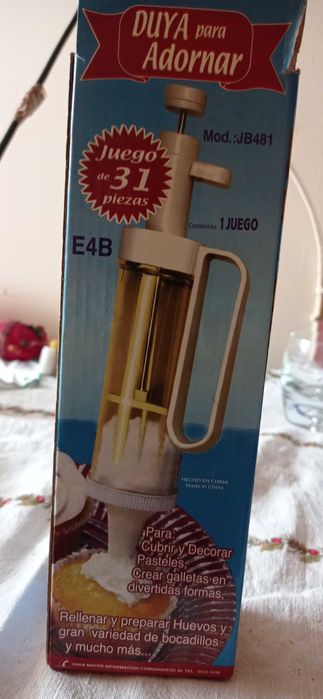 Maszynka 2 w 1 do wyciskania ciastek, szpryca, dekorator do ciast