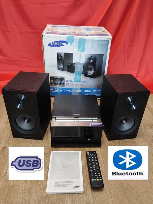 Караоке Samsung - заводской блютуз / USB / DVD / MP3 / CD / AUX Тюнер
