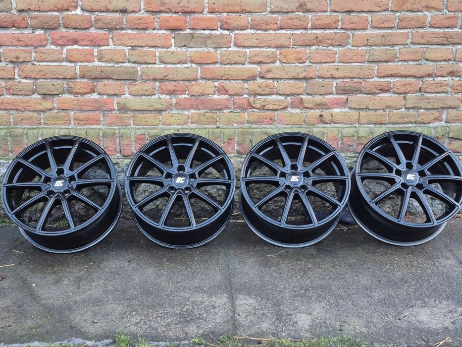 Alufelgi 18" RC 5x112 czarne Audi Volkswagen Skoda Seat +Gratis