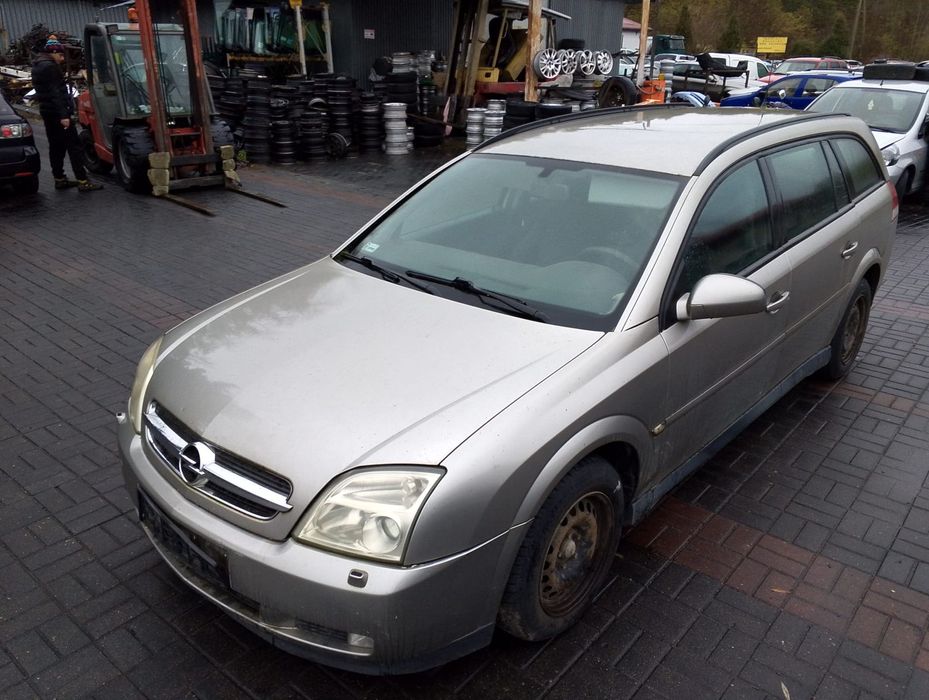 Opel Vectra C (02-05r.) 2.0DTI 100KM. Silnik Y20DTH Skrzynia F23, (MG1) lakier Z158/2FU/787J.Cały na części. GWARANCJA !!!  Przód Tył Zestaw Komplet Drzwi Klapa Zderzak Błotnik Maska Grill Atrapa Szyba Pas Lampa Lusterko Boczki Fotel Kanapa Kokpit Deska R