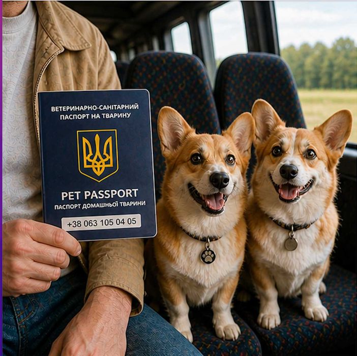 Документы для вывоза животных (паспорт, титры, форма 1, сертификат и др)