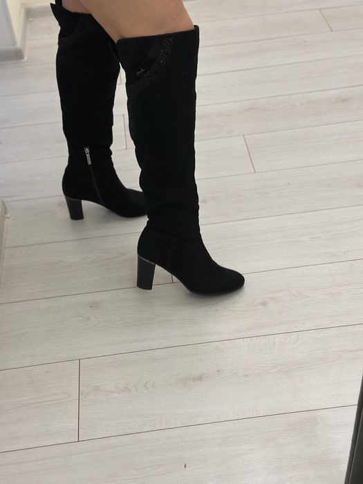 Сапоги -ботфорты еврозима