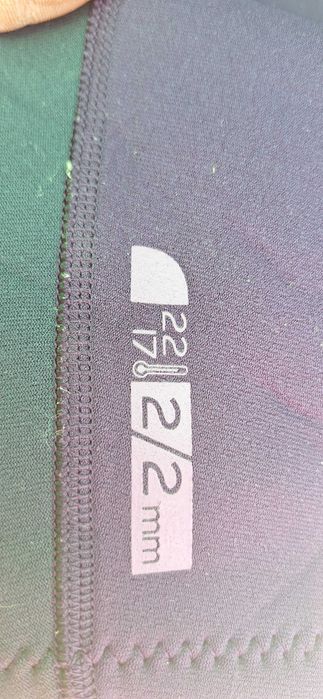 Fato de surf 2.2mm Tribord