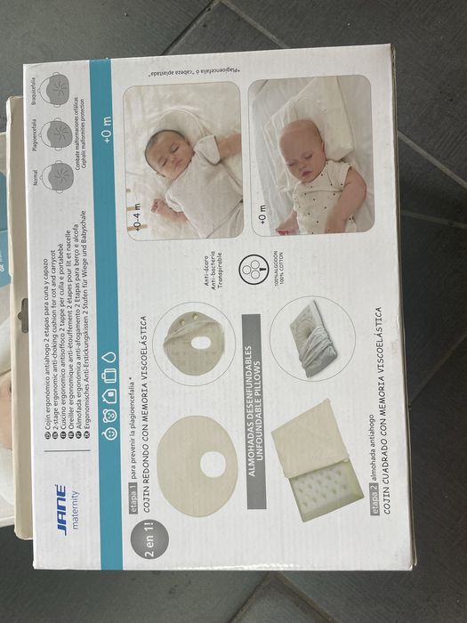 Almofada precenção plagiocefalia Jane