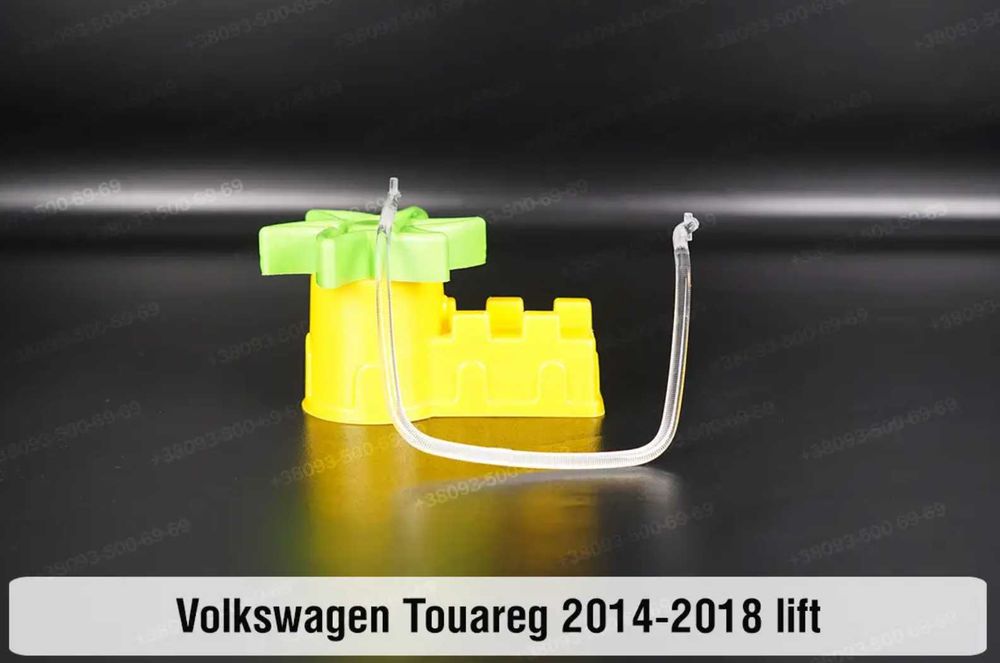 Скло корпус світловод на фару VW Touareg Туарег 2002-2018 стекла фар