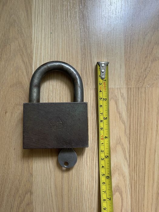 Замок навесной висячий повышенной надёжности. СССР.