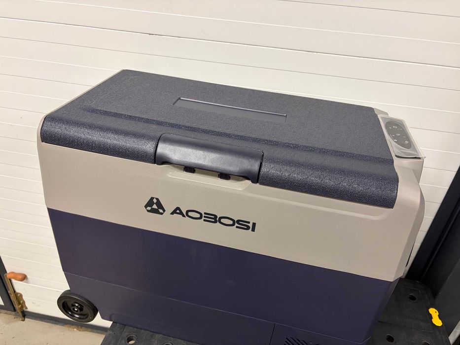 AAOBOSI Lodówka samochodowa turystyczna 60L kompresorowa WiFi 12/24V