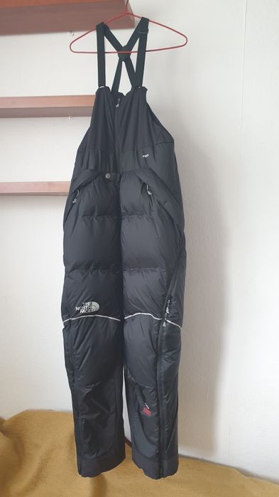 Wyprawowe spodnie puchowe North Face r. S