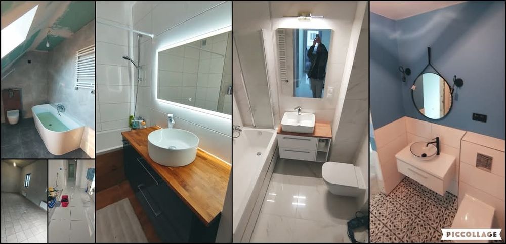 Remonty , Łazienki , Glazurnik , Panele , Malowanie , Wykończenia