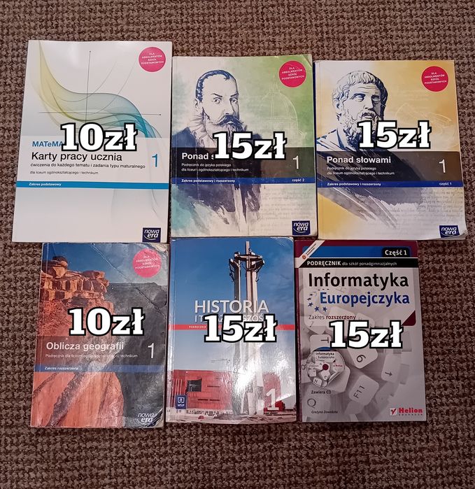 Książki do klas 1,2,3