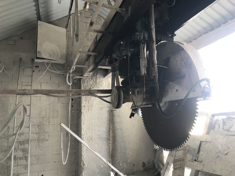 Maquina de serrar granito leva disco 1700