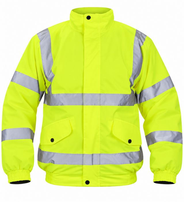 kurtka robocza odblaskowa pilotka żółta cerva cloton hv xxxl
