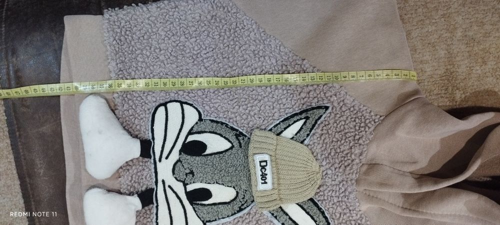 Теплий костюм для дівчинки 4-5 років