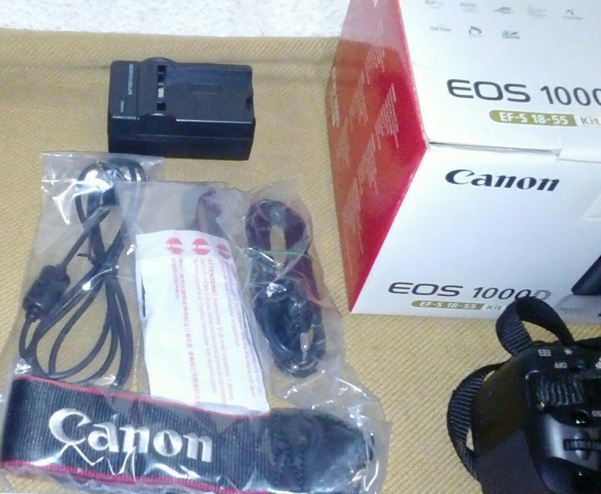 Canon eos 1000 D. Troco por compacta