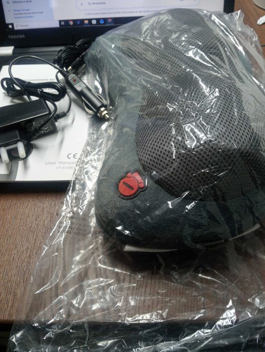 Massajador Shiatsu Comfier CF-6108G (Novo) – Aquecimento e Massagem 3D