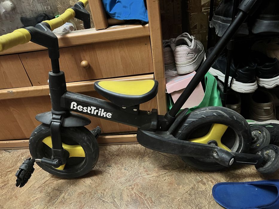 Велосипед, беговел, BestTrike 5в1, самокат