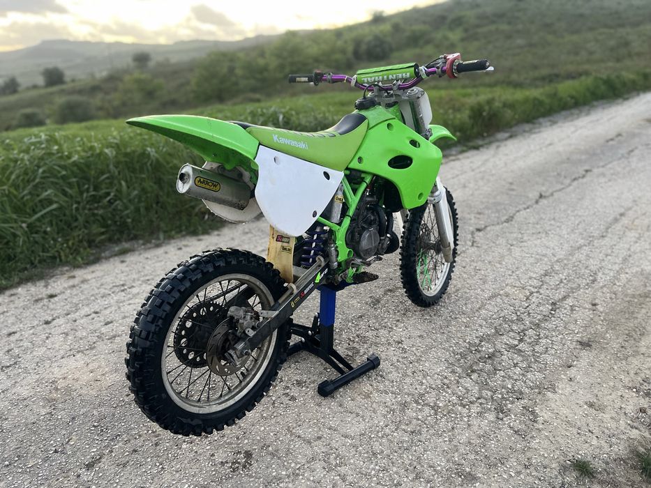 Kawasaki kx80 6h troco por 125cc ou 250cc