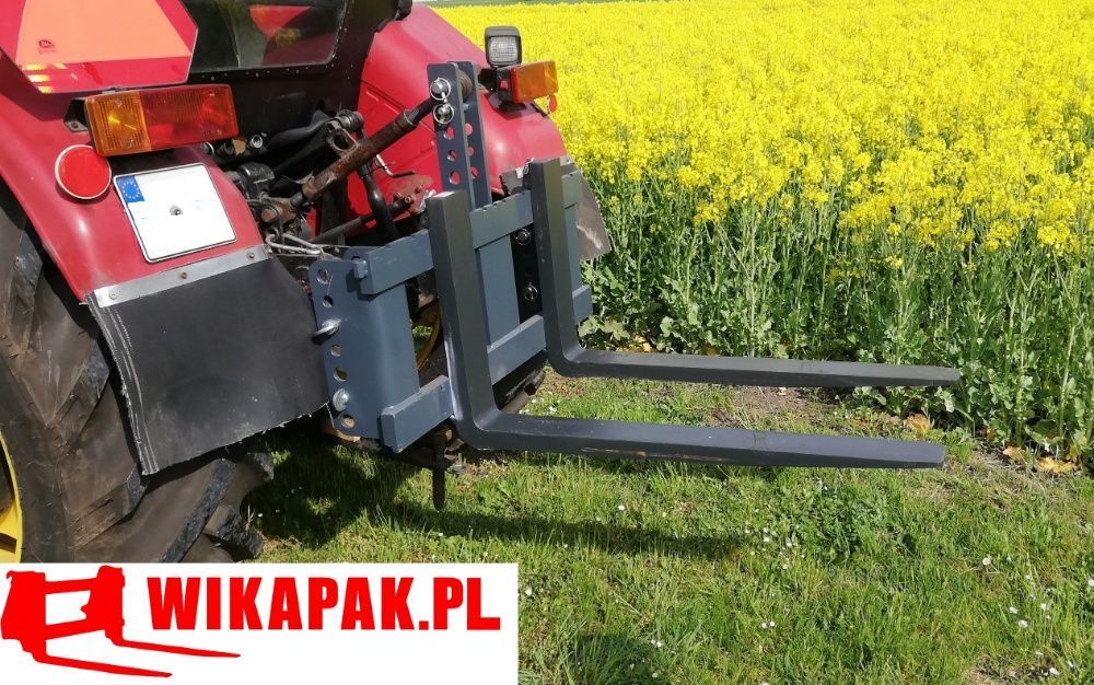 Paleciak Widły Ładowacz ramka na tył Tuz do Ciągnika Traktora