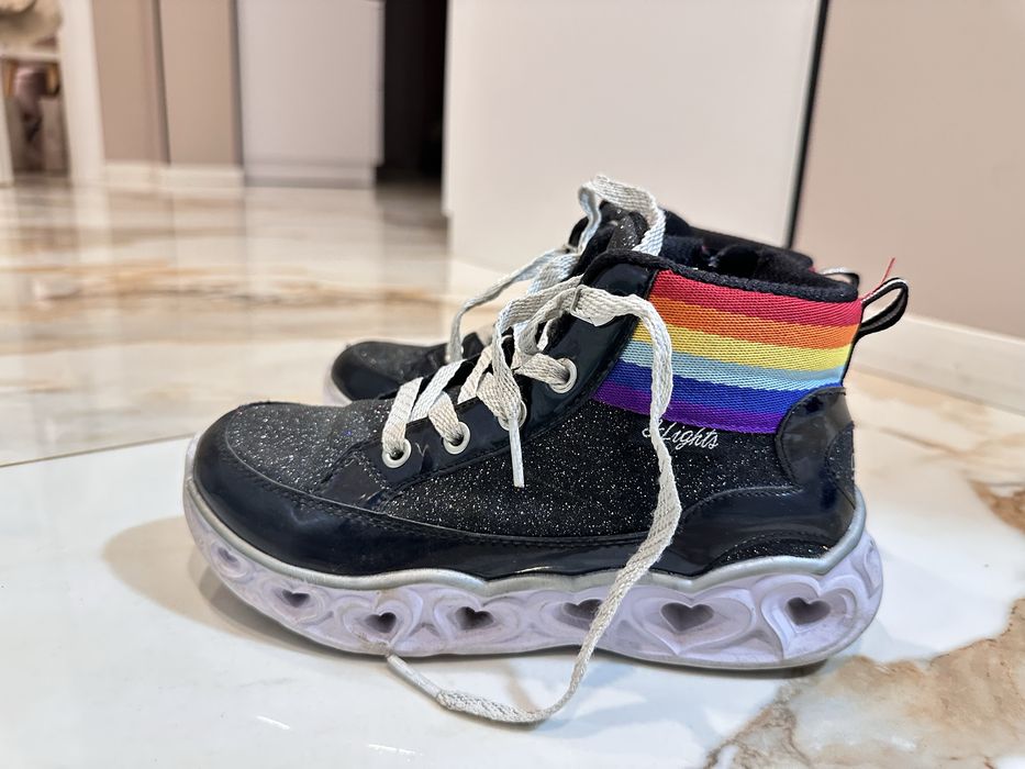 Черевики Skechers битинки ботиночки на дівчинку