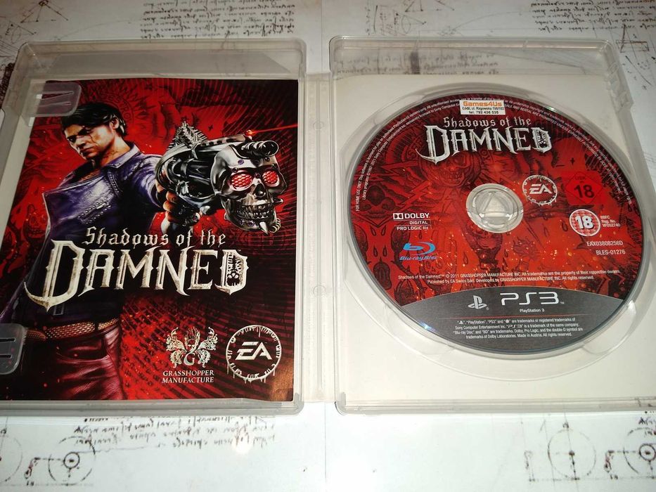 Shadow of the Damned Ps3 bez rys