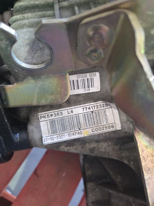 Caixa de velocidades manual RENAULT Trafic II (FL)