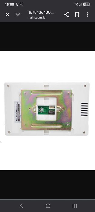 Botoneira Saliente Moradia C/ 1 Botão DT607C1