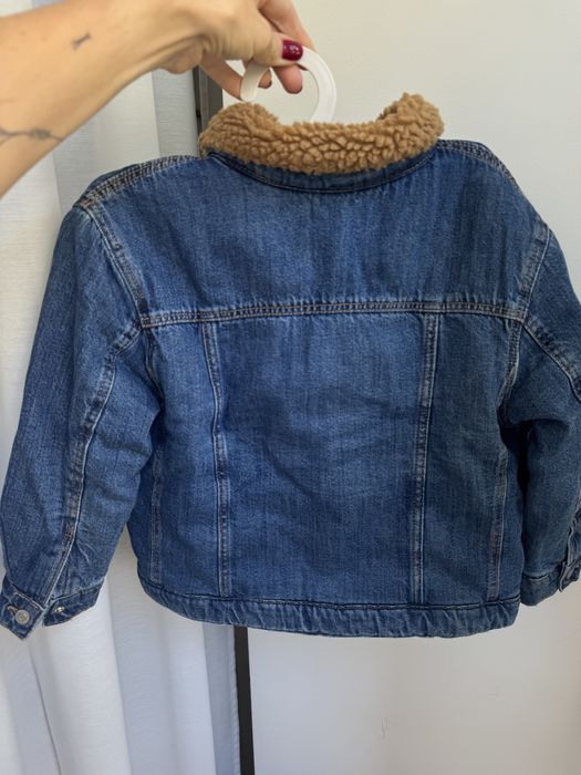 Куртка Zara шерпа  116