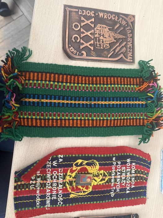 Plakietki materialowe Piotrków