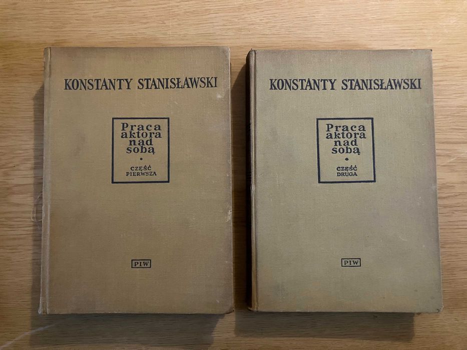 Konstanty Stanisławski Pisma I-IV KOMPLET