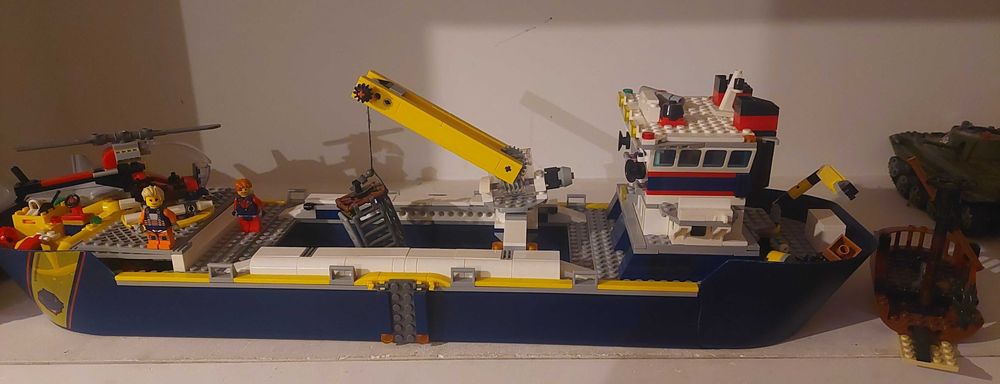 Klocki lego bezfirmowe statek