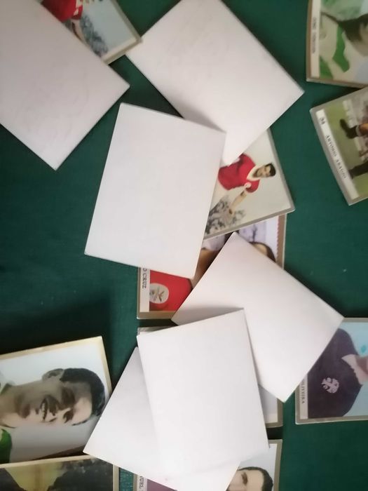 17 Cromos ÍDOLOS DO PASSADO