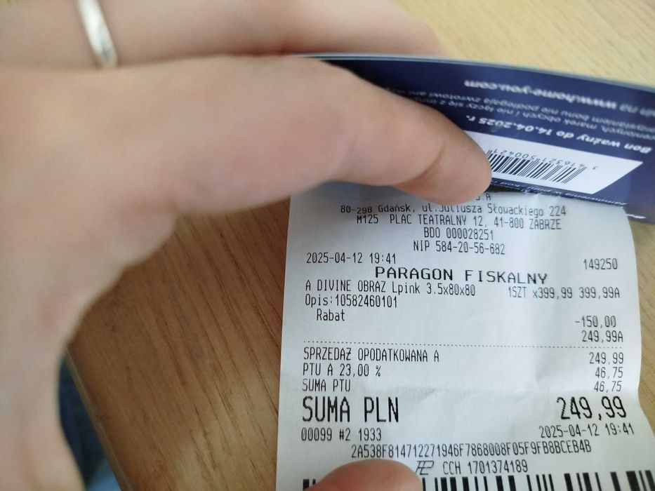 Obraz home and you kwiat