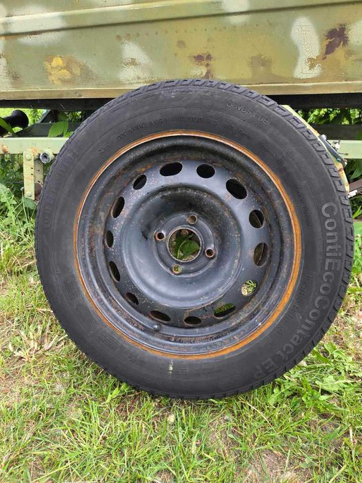 Диск з резиною Continental 195/65 R15 – повноцінна запаска, 4х108