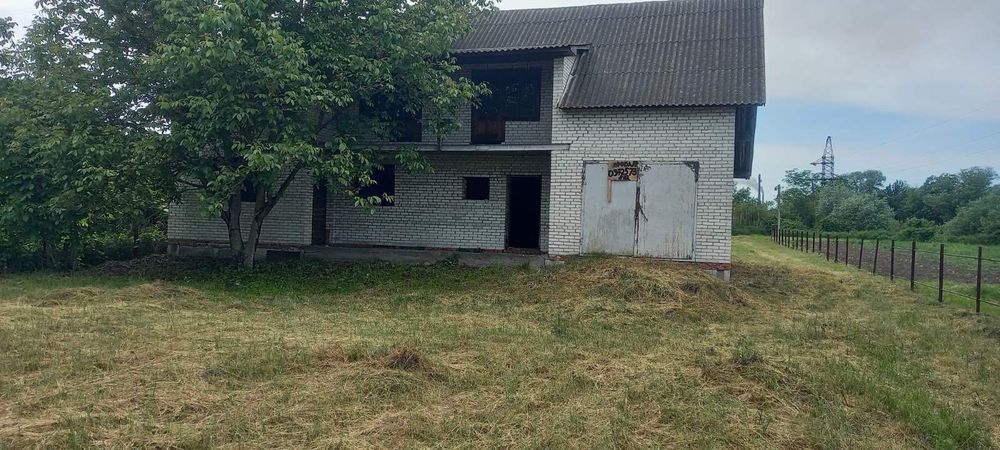Смт Більшівці Продається незавершене будівництво  35 км від Івано-Франківська