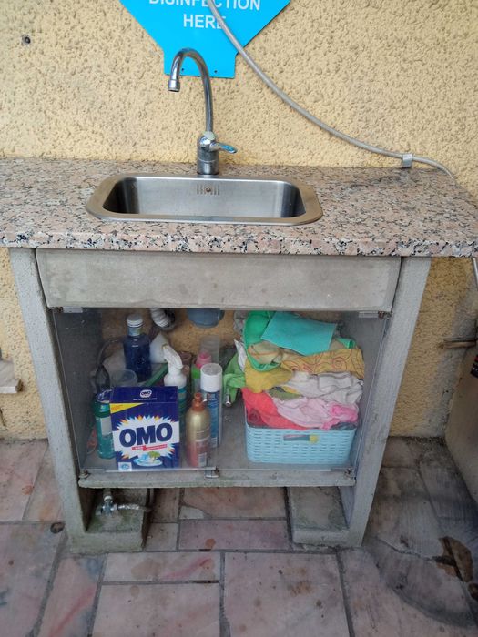 Bancada Lava Loiça de Jardim/Barbecue