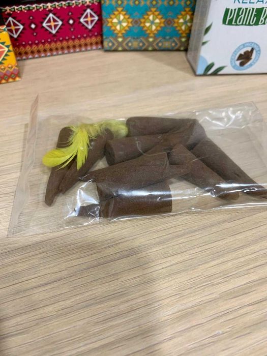 Conjunto de 5 packs de cones de incenso de refluxo