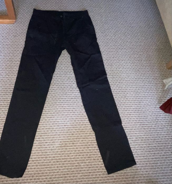 Black chinos reserved slim fit