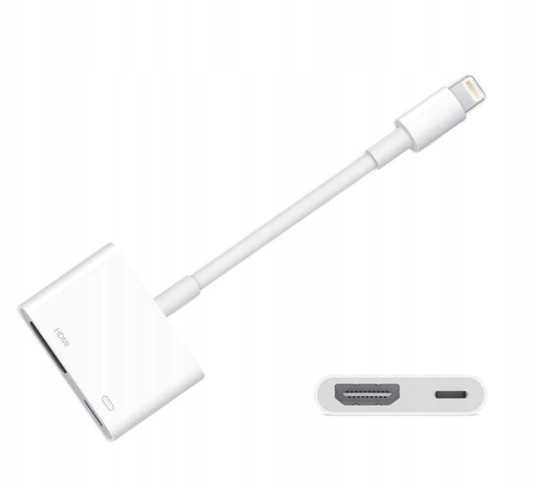 Przejściówka Apple ze złącza Lightning na cyfrowe AV (MD826ZM/A)