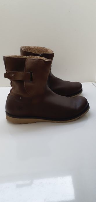 Kozaki meskie Marco Polo ze skory ocieplane  41/42