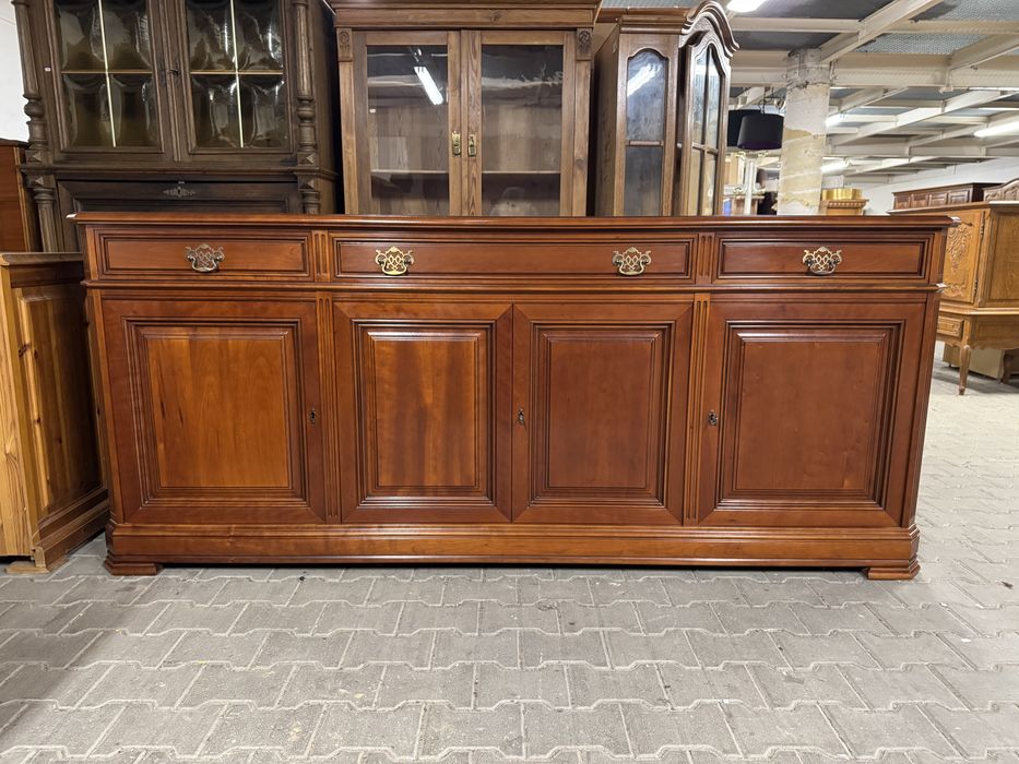 Komoda drewniana komoda w stylu Louis Philippe komoda wiśnia