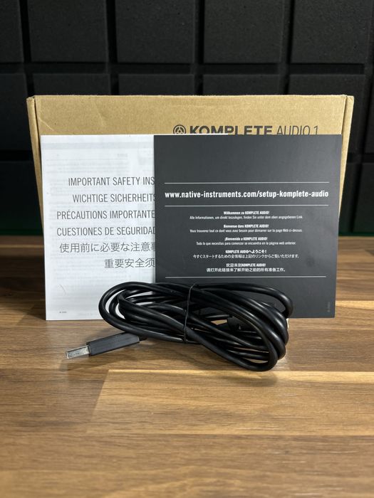 NI Komplete Audio 1 (Доставимо кур’єром — БЕЗКОШТОВНО!)