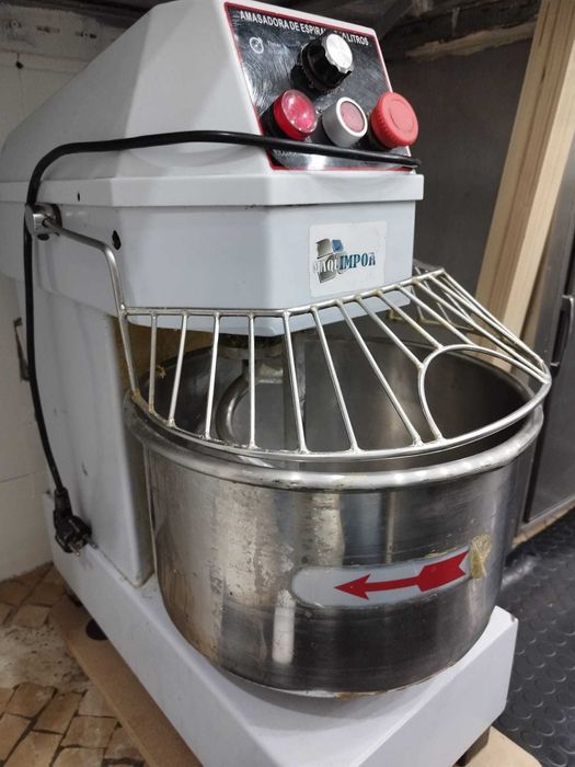 Amassadeira espiral industrial marca Aquimpor