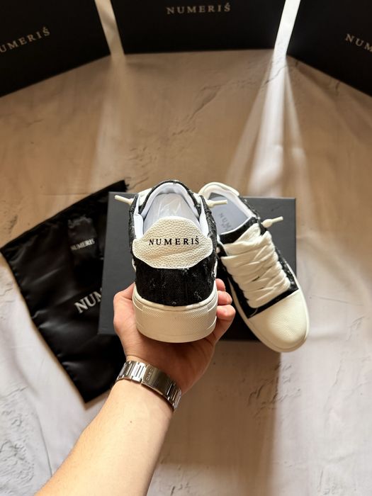NUMERIS Atelier Acrylic Sneakers нумеріс ателі Denim/ денім чорні