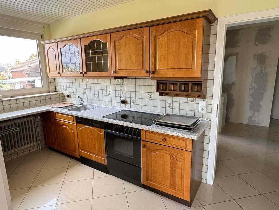 Кухня з Німеччини з технікою дубовий фасад