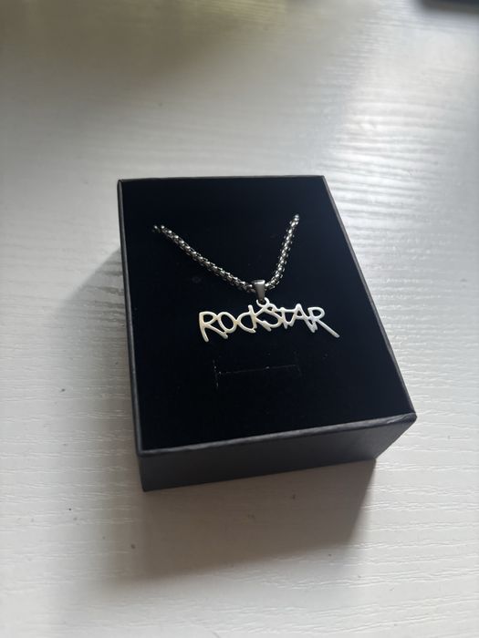 Chain naszyjnik Rockstar custom white 2115