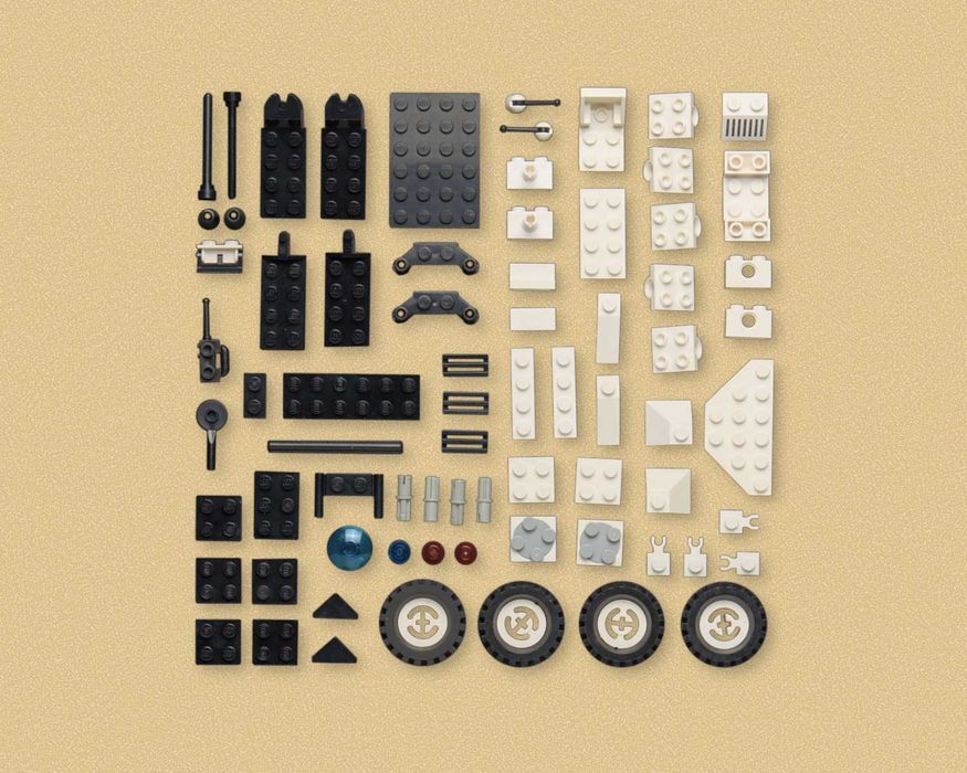 LEGO 1621 Lunar MPV Vehicle 100% kompletny