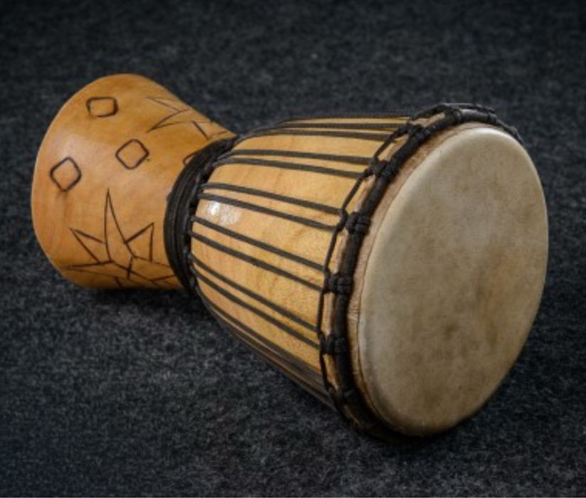 Nowy bęben Djembe z Mali - 20 x 31 cm