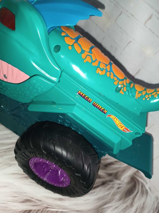 Машинка Хот Вилс Монстер тракс Хижий Мега Рекс