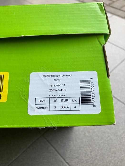 Kalosze Crocs Granatowe